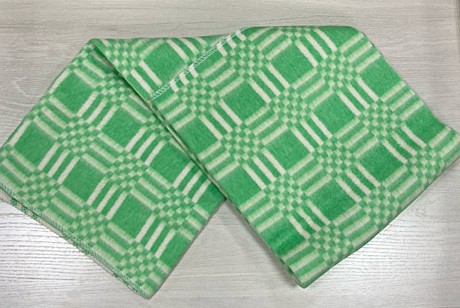 Одеяло байковое зеленый 